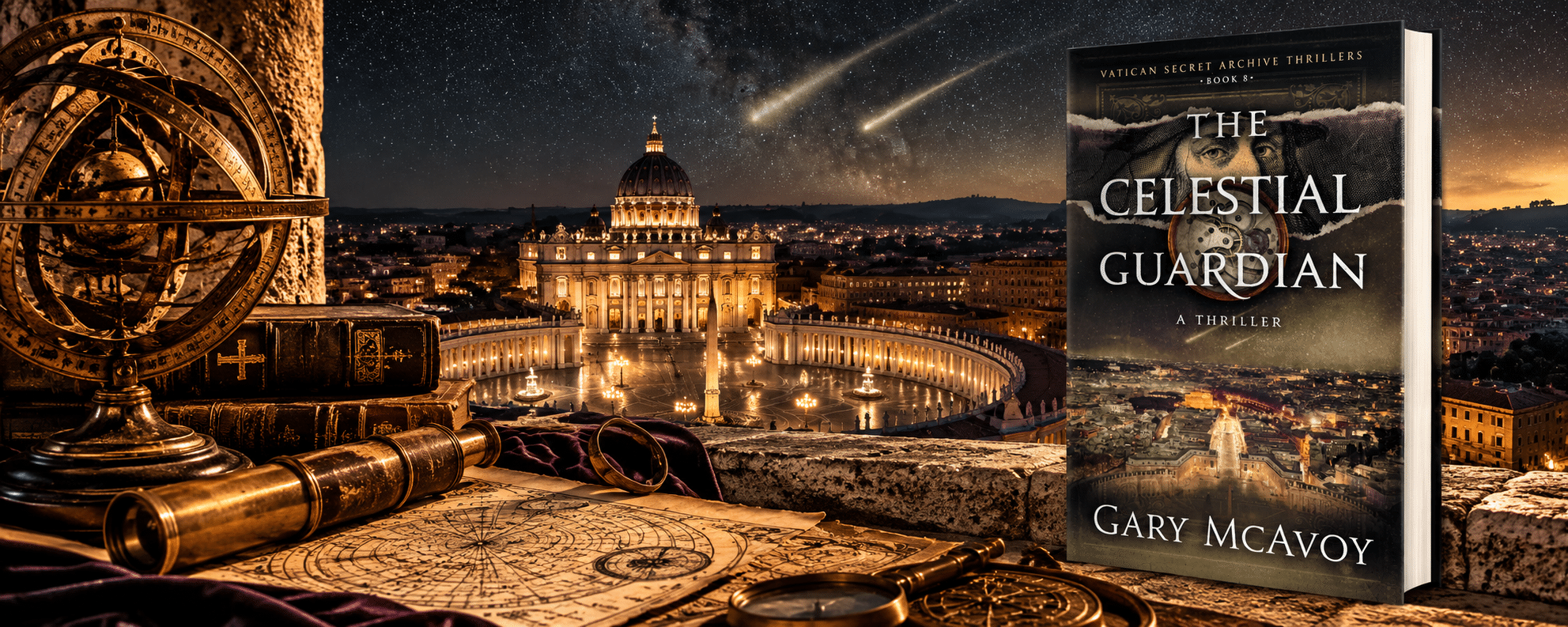 The Celestial Guardian book cover by Gary McAvoy