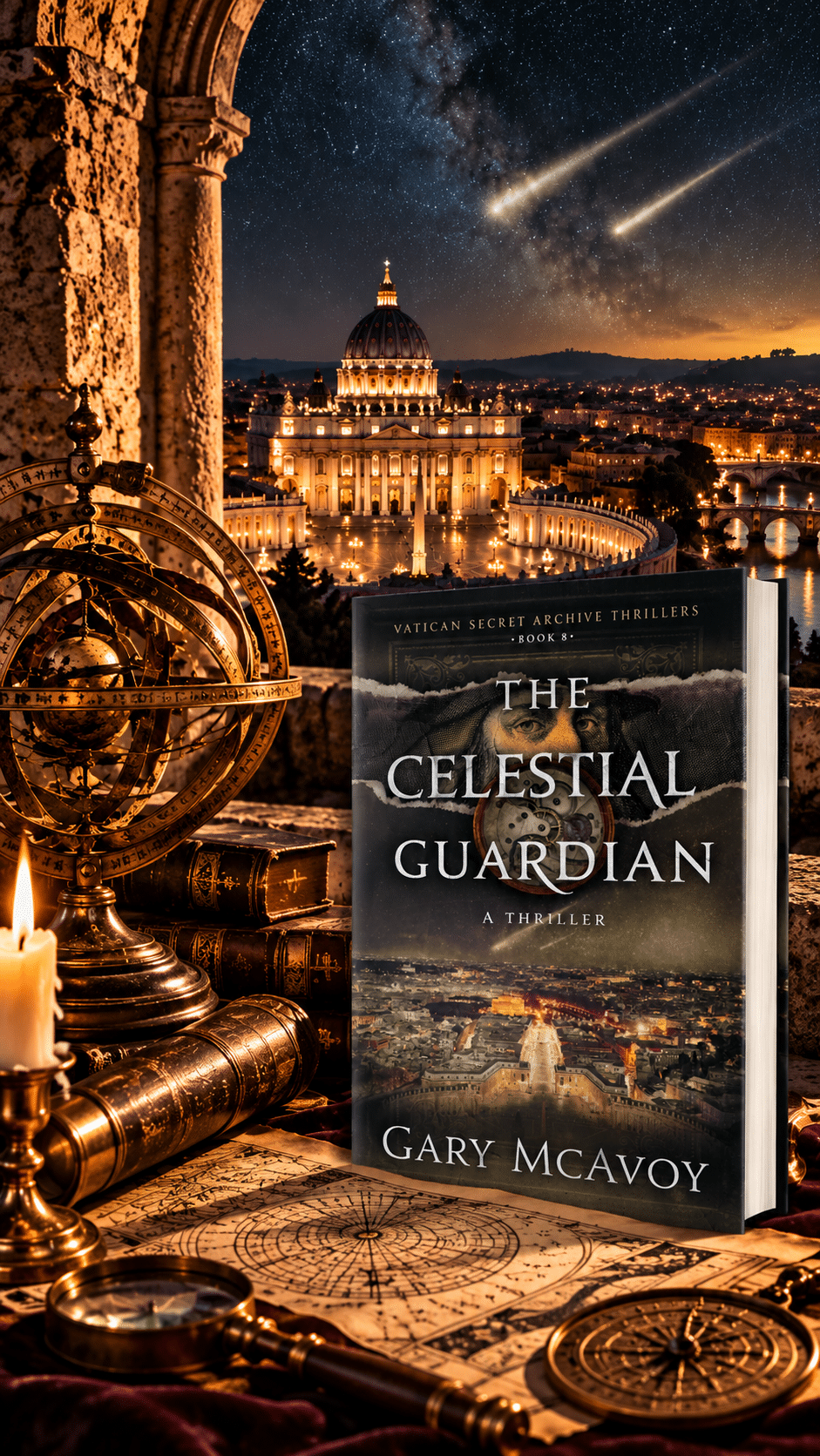 The Celestial Guardian book cover by Gary McAvoy
